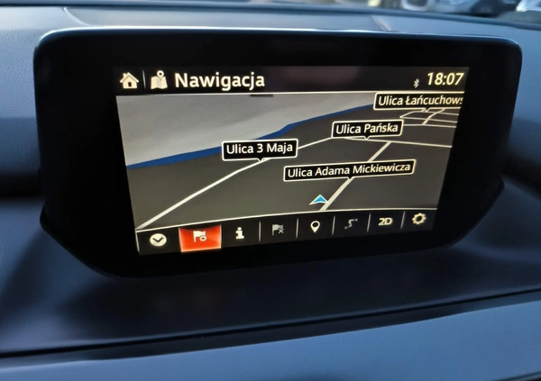 Mazda 6 cena 53999 przebieg: 186000, rok produkcji 2017 z Tuchola małe 466